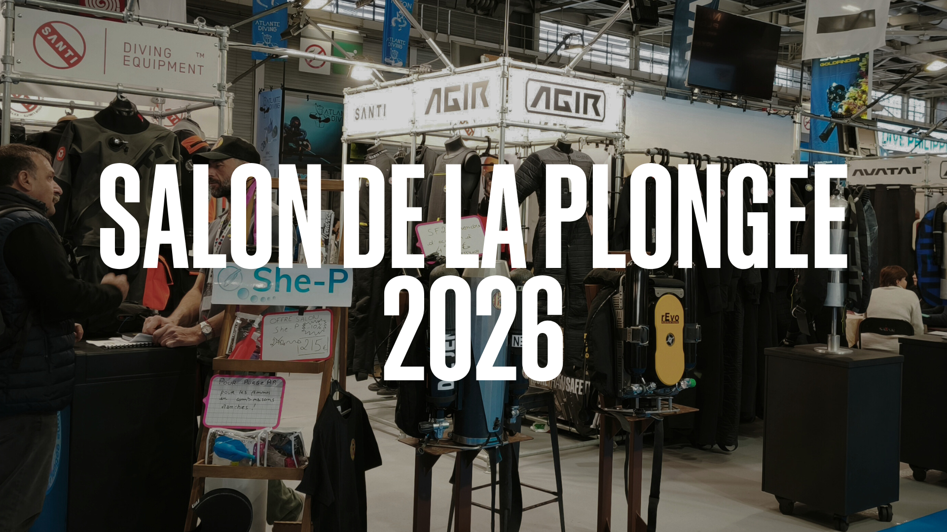 Grupa Santi na targach Salon de la Plongée w Paryżu
